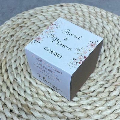 MACETA DETALLE DE BODA FLORAL