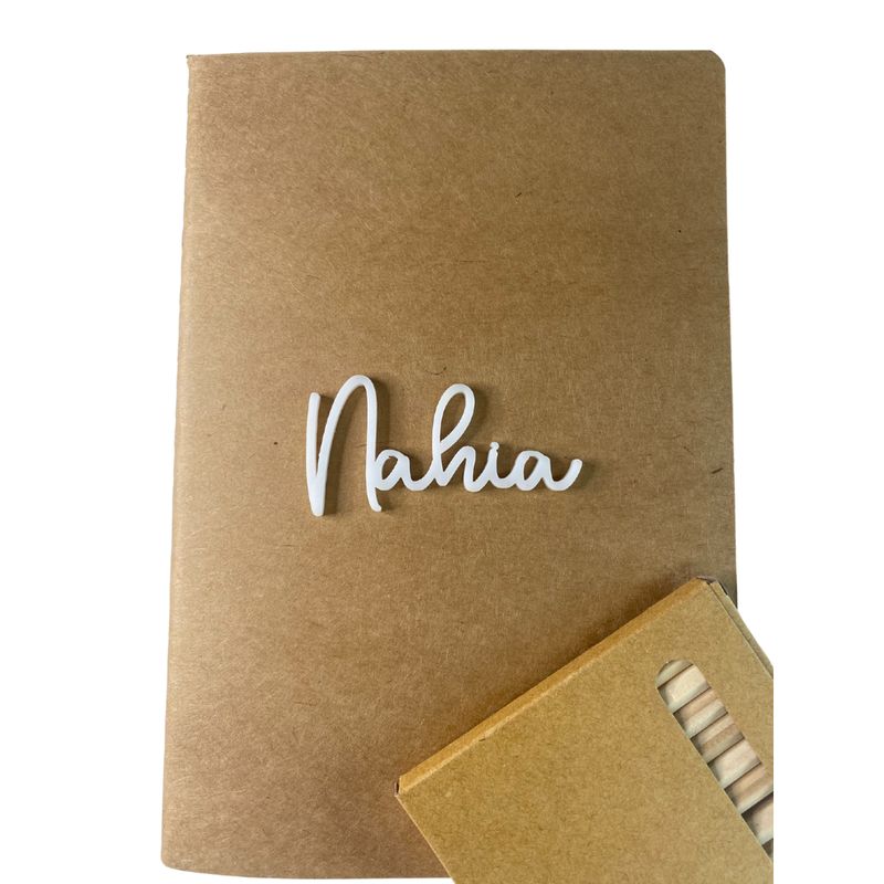 PACK LIBRETA + CAJA DE PINTURAS PERSONALIZADAS