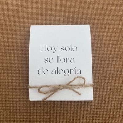 PAÑUELOS BODA BASIC