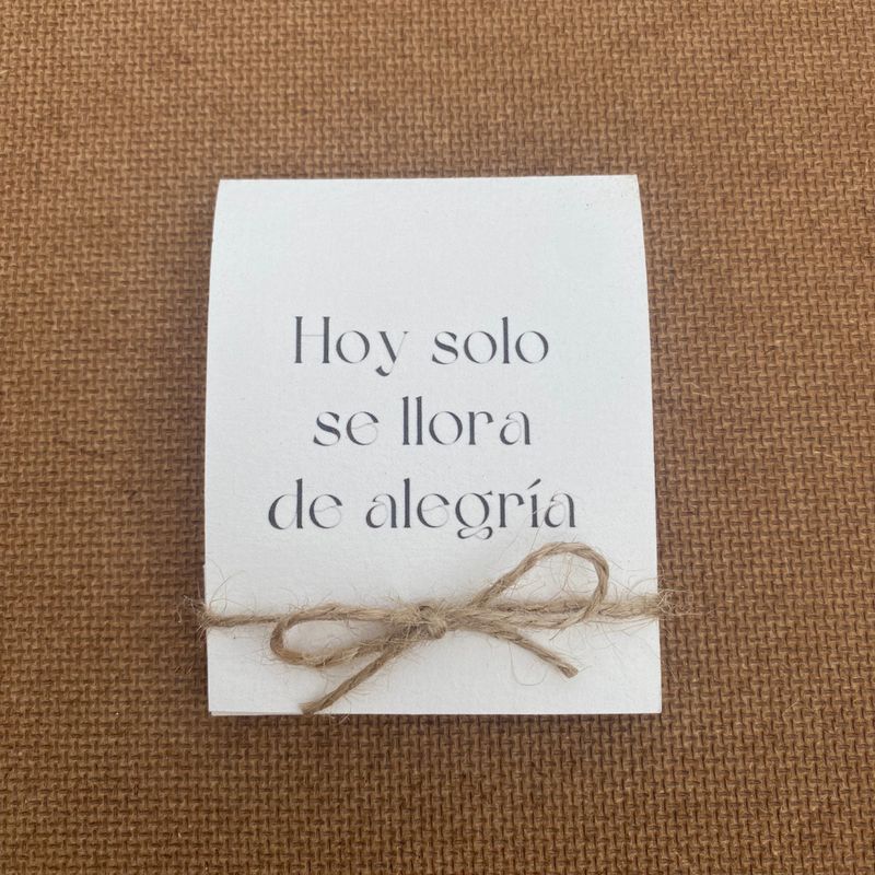 PAÑUELOS BODA BASIC