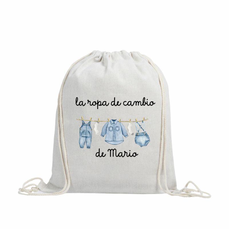 MOCHILA ROPA DE CAMBIO PERSONALIZADA