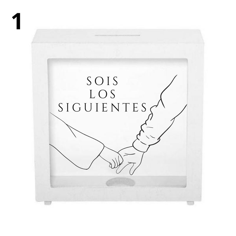 HUCHA SOIS LOS SIGUIENTES