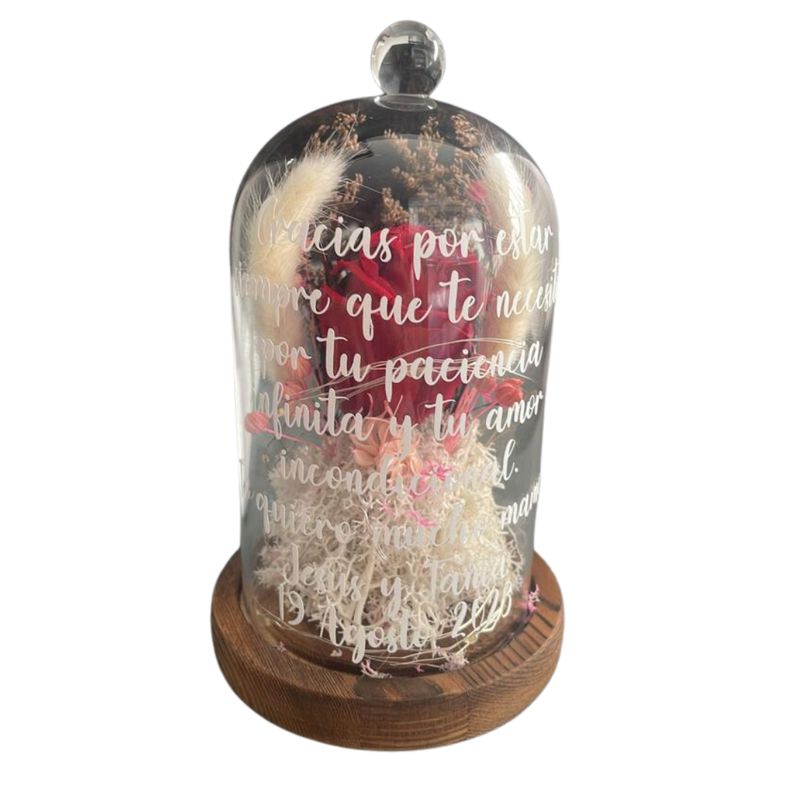 CÚPULA FLORES PRESERVADAS