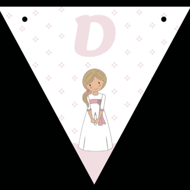 BANDERÍN COMUNIÓN PERSONALIZADO