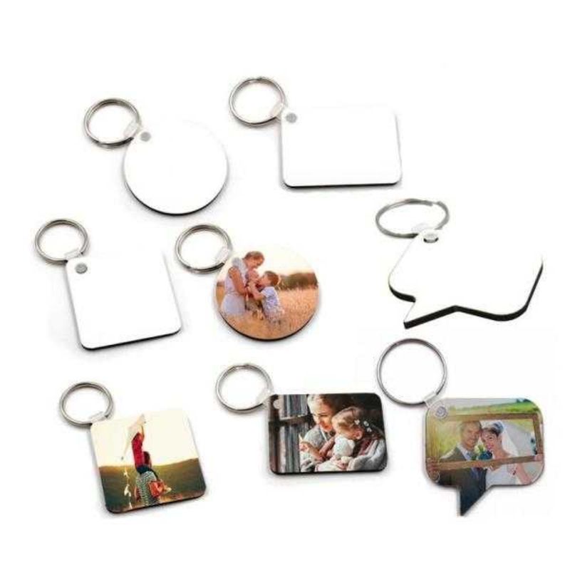 LLAVERO DE MADERA CON FOTO