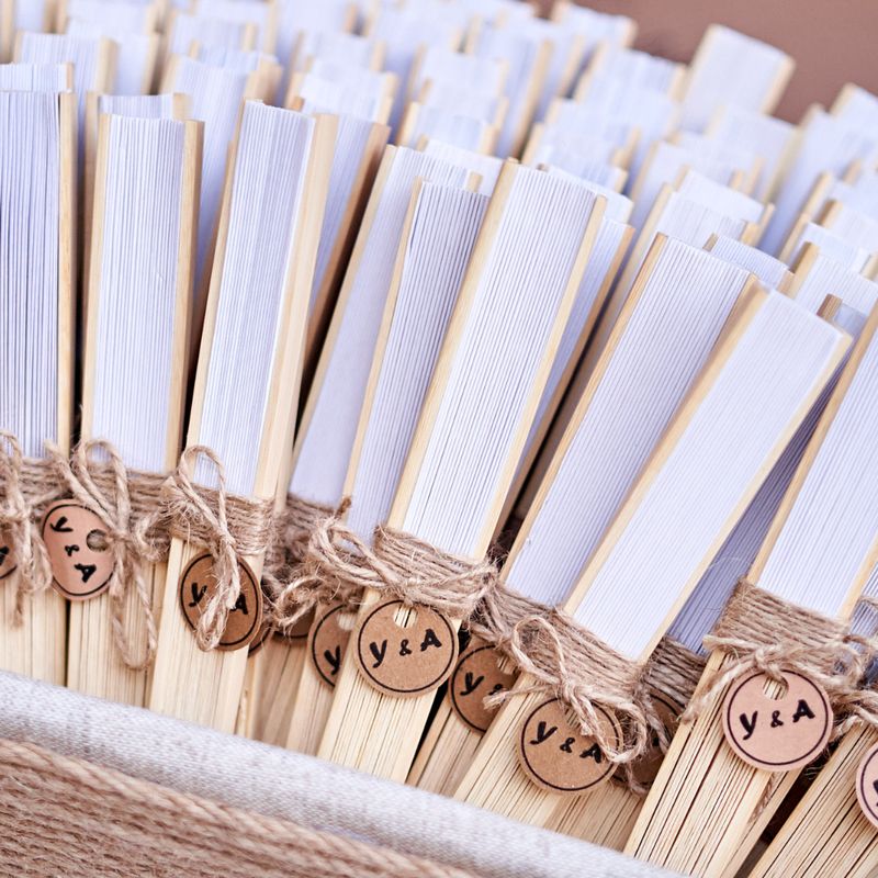 ABANICOS PARA BODAS