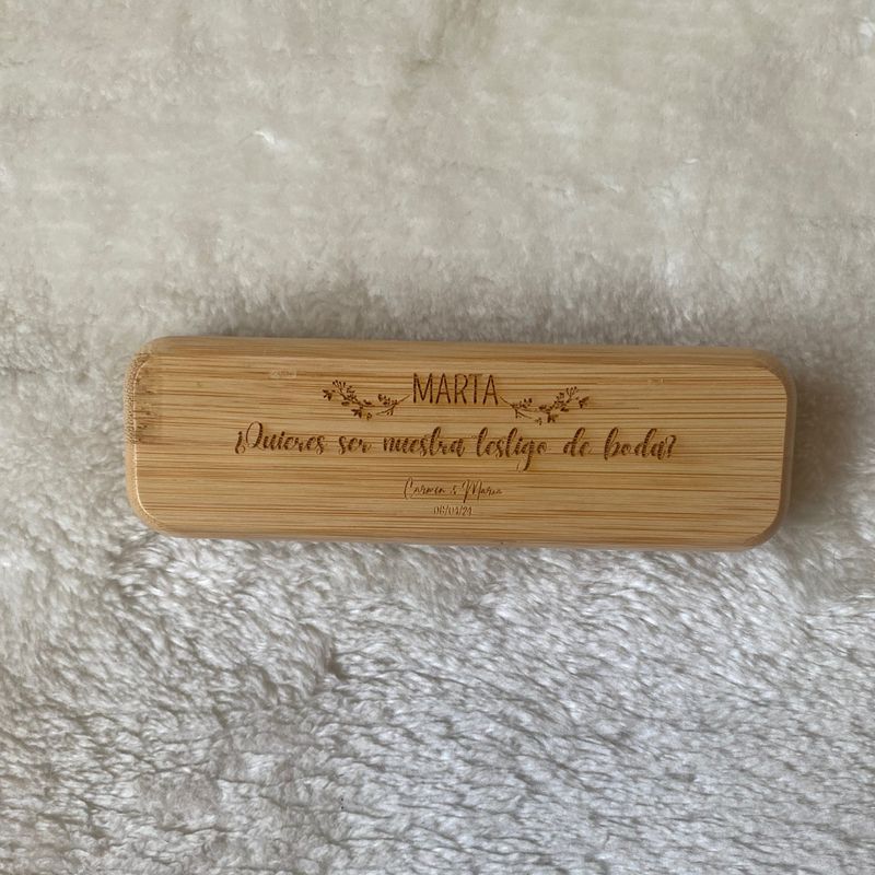 BOLÍGRAFO TESTIGO DE BODA