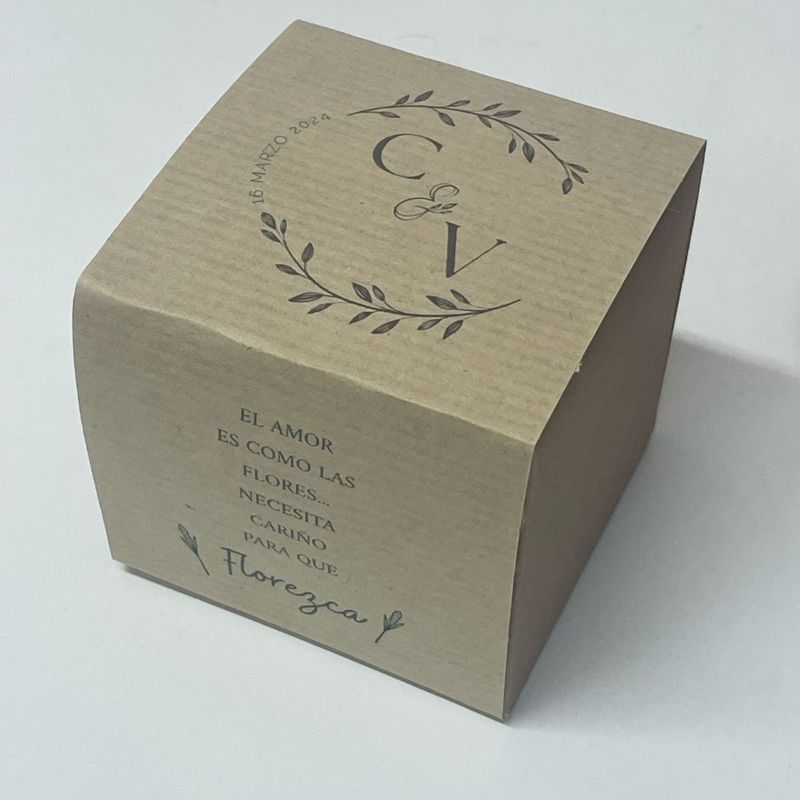 MACETA DETALLE DE BODA