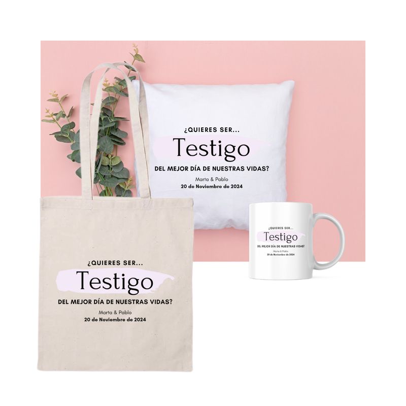 PACK TESTIGO DE BODA