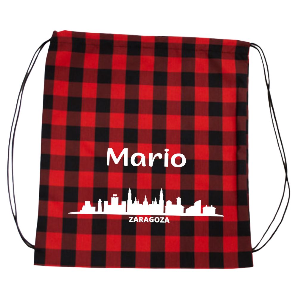 Mochila cachirulo PERSONALIZADA SILUETA ZGZ Mochila cachirulo PERSONALIZADA SILUETA ZGZ