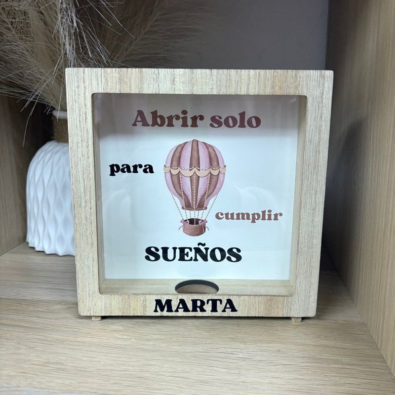 Hucha infantil personalizada