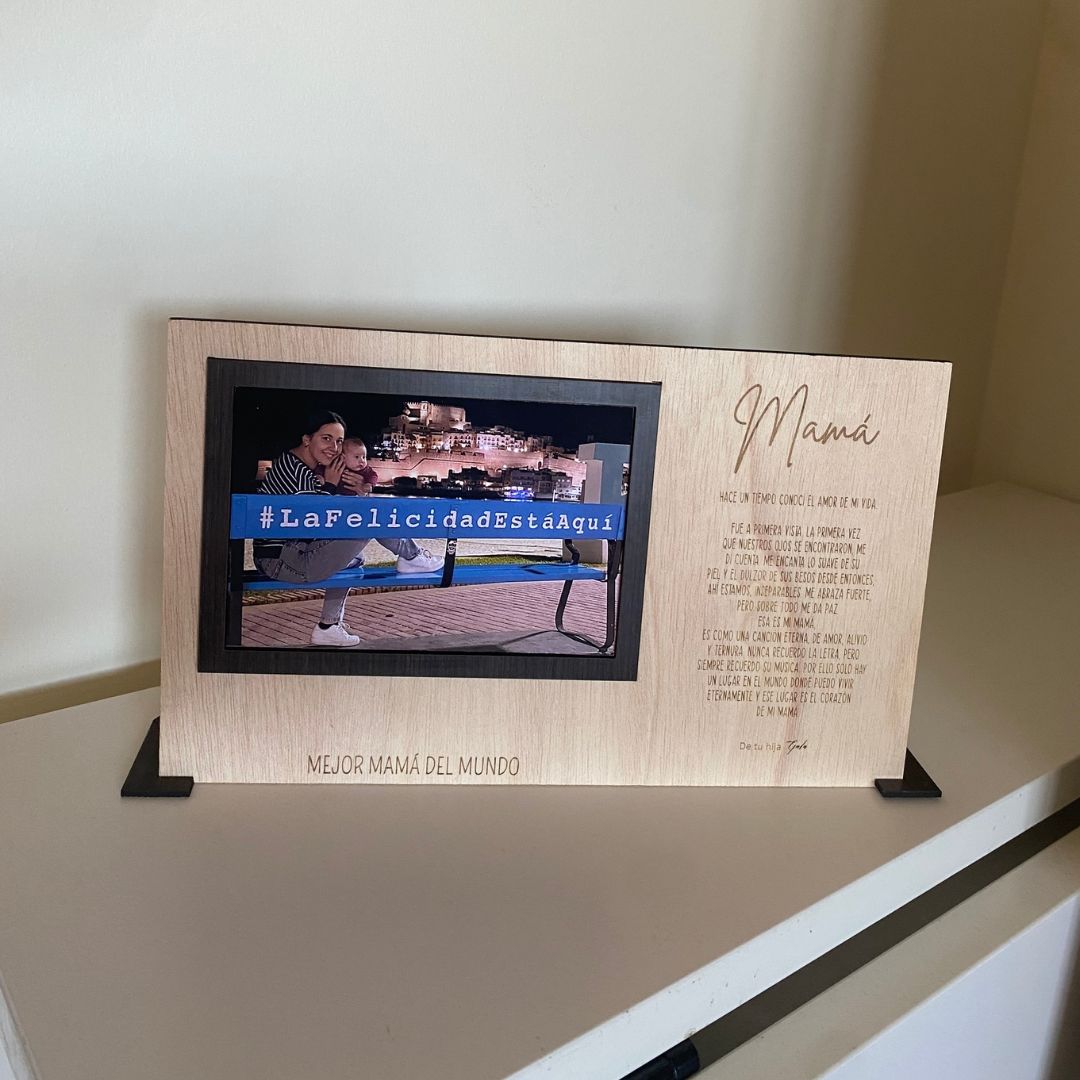 CUADRO DEDICATORIA MAMÁ