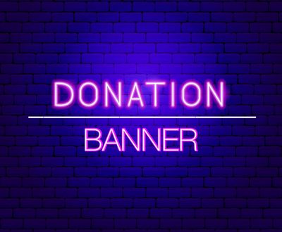 Donation or Sponsor Sign
