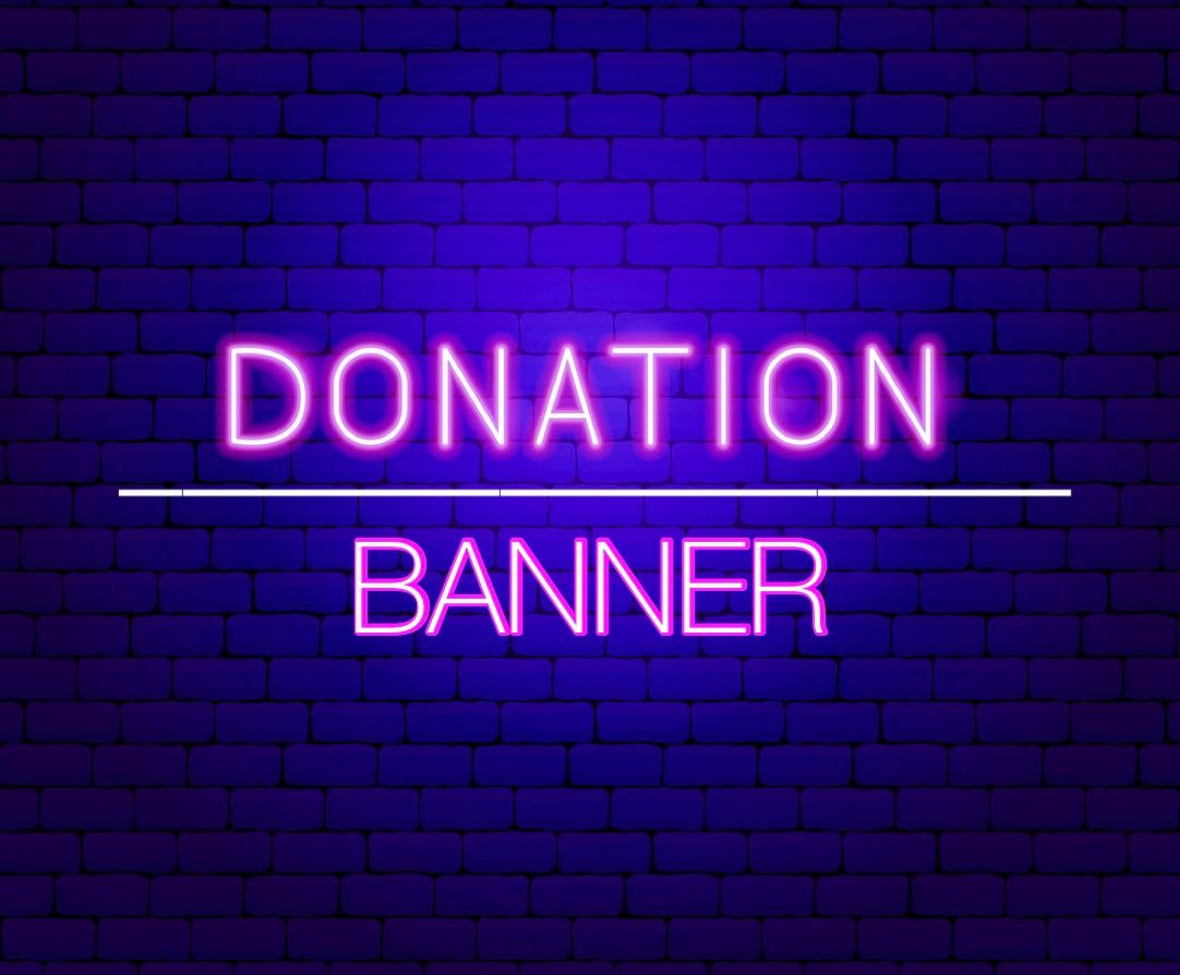 Donation or Sponsor Sign