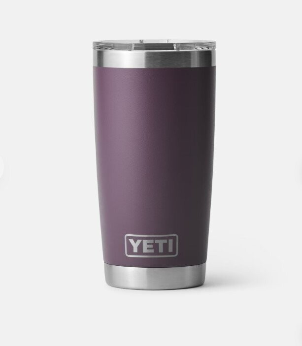 YETI RAMBLER 20 OZ TUMBLER NORDIC PURPLE