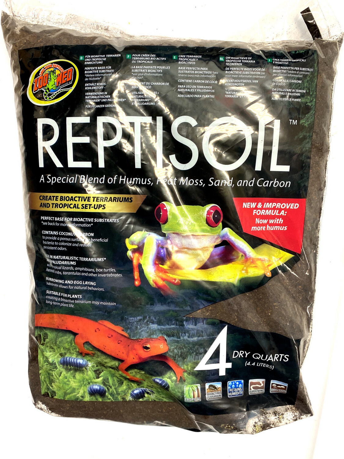 Reptisoil 4 Quart Bag