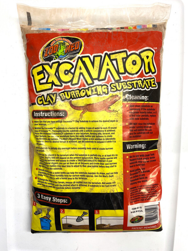 Excavator Clay Burrowing Substrate 10lb Bag