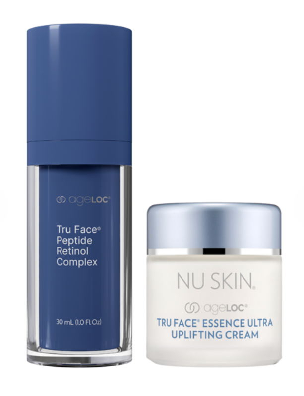 ageLOC® Tru Face® Peptide Retinol Complex + Uplifting Cream Bundle