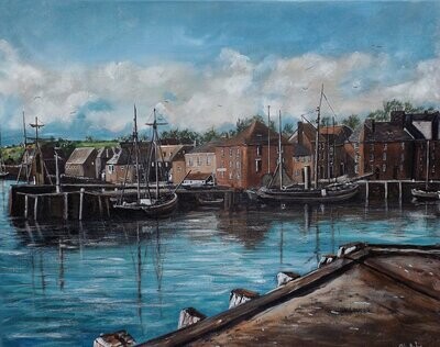 Padstow harbour circa 1900