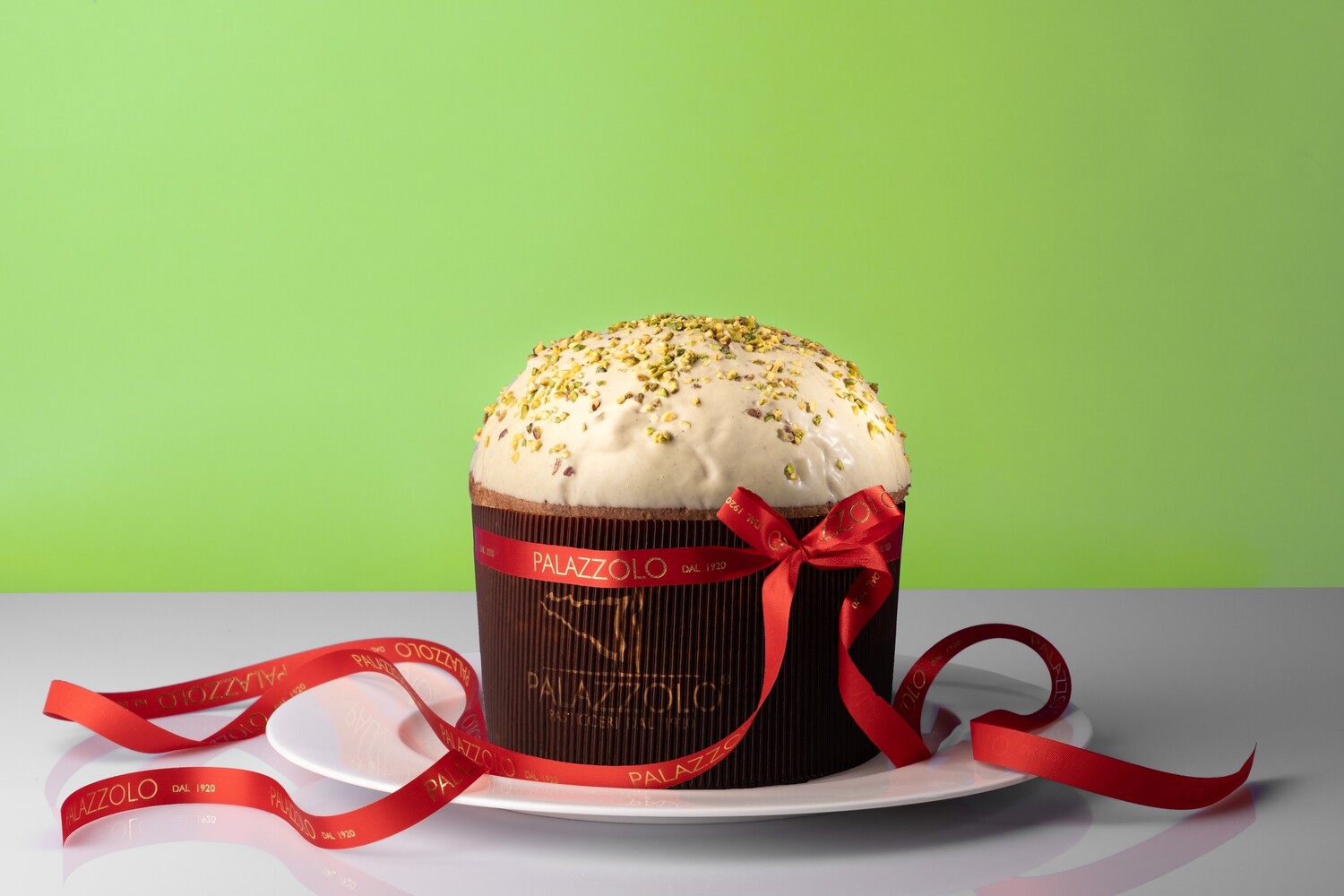 Panettone al pistacchio siciliano Panettone al pistacchio siciliano