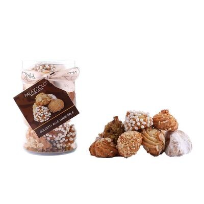 Cilindro con dolcetti alle mandorle