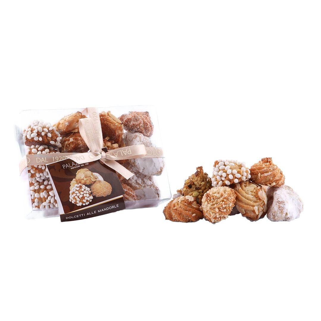 Box con dolcetti alle mandorle siciliane