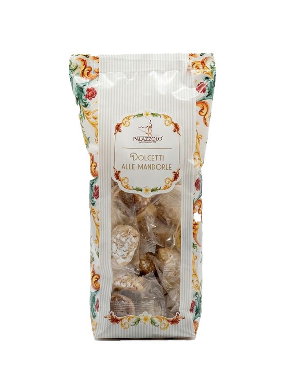 Bustina con dolcetti alle mandorle siciliane
