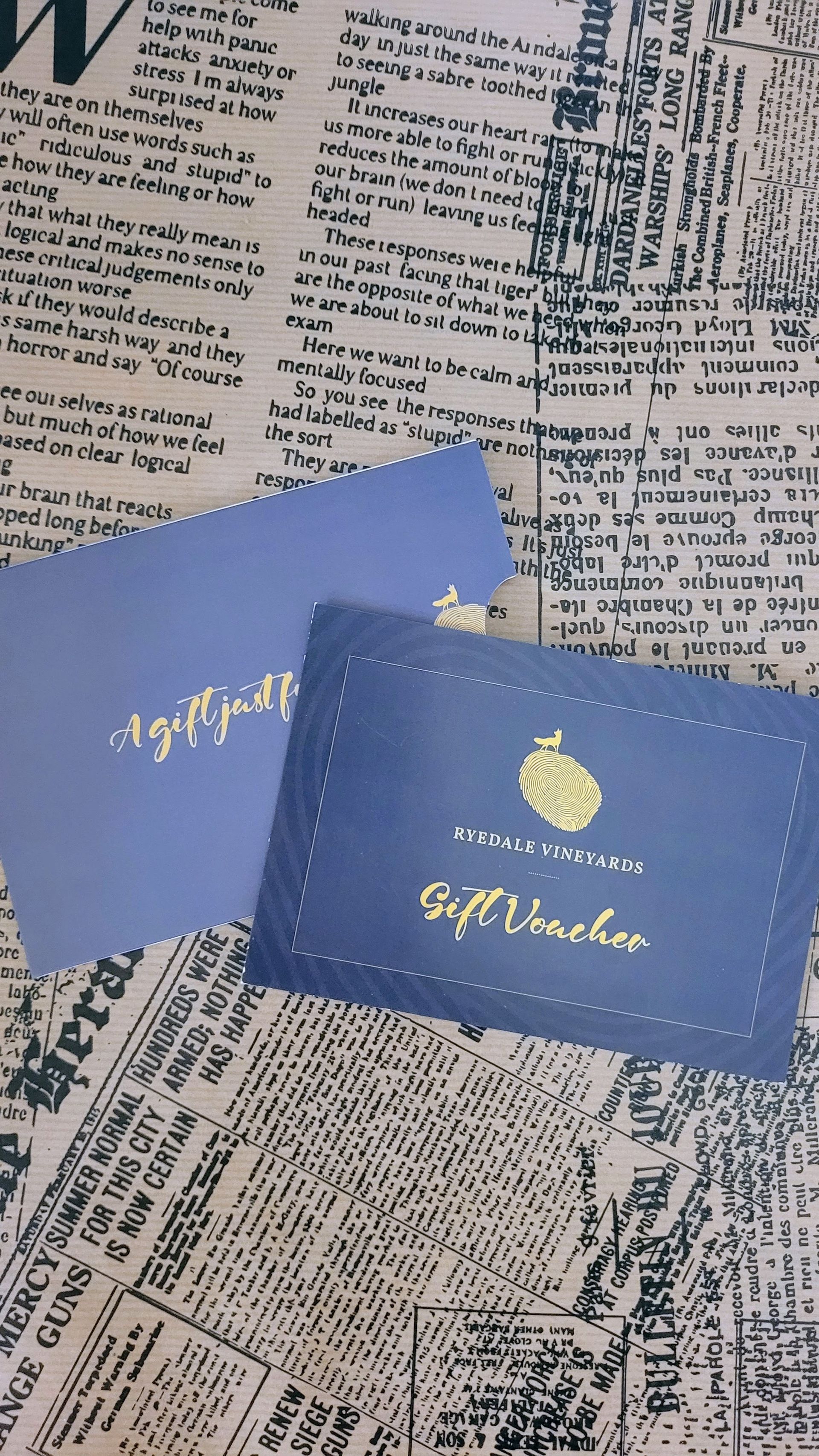 Two Bottles of Sparkling with a Gift Voucher for One