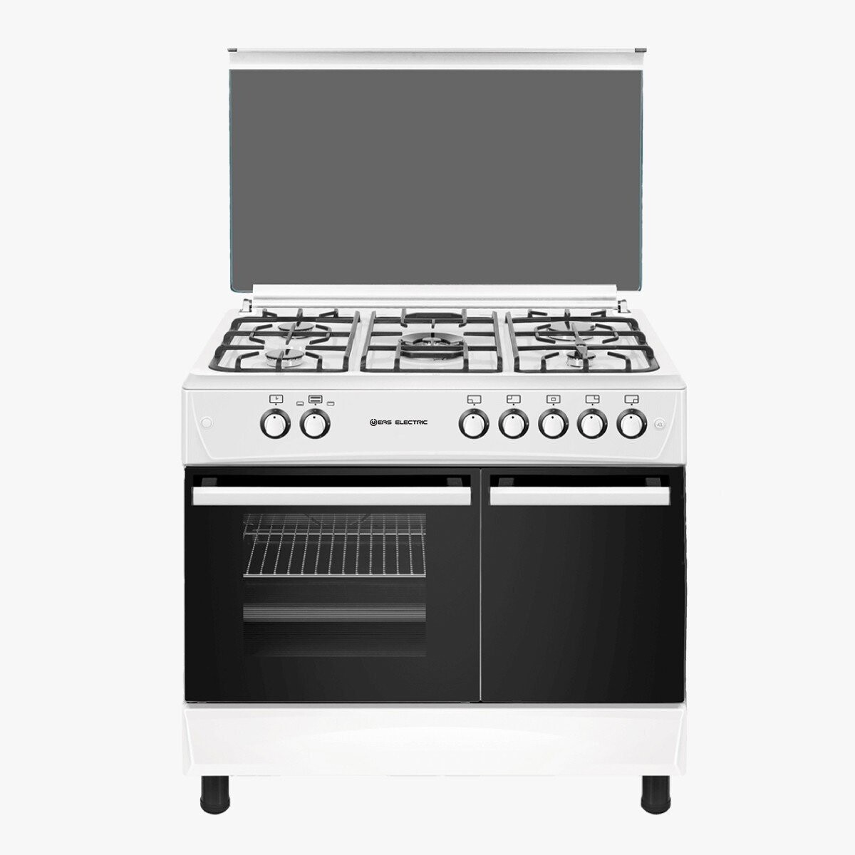 Cocina de Gas 90 cm Blanca