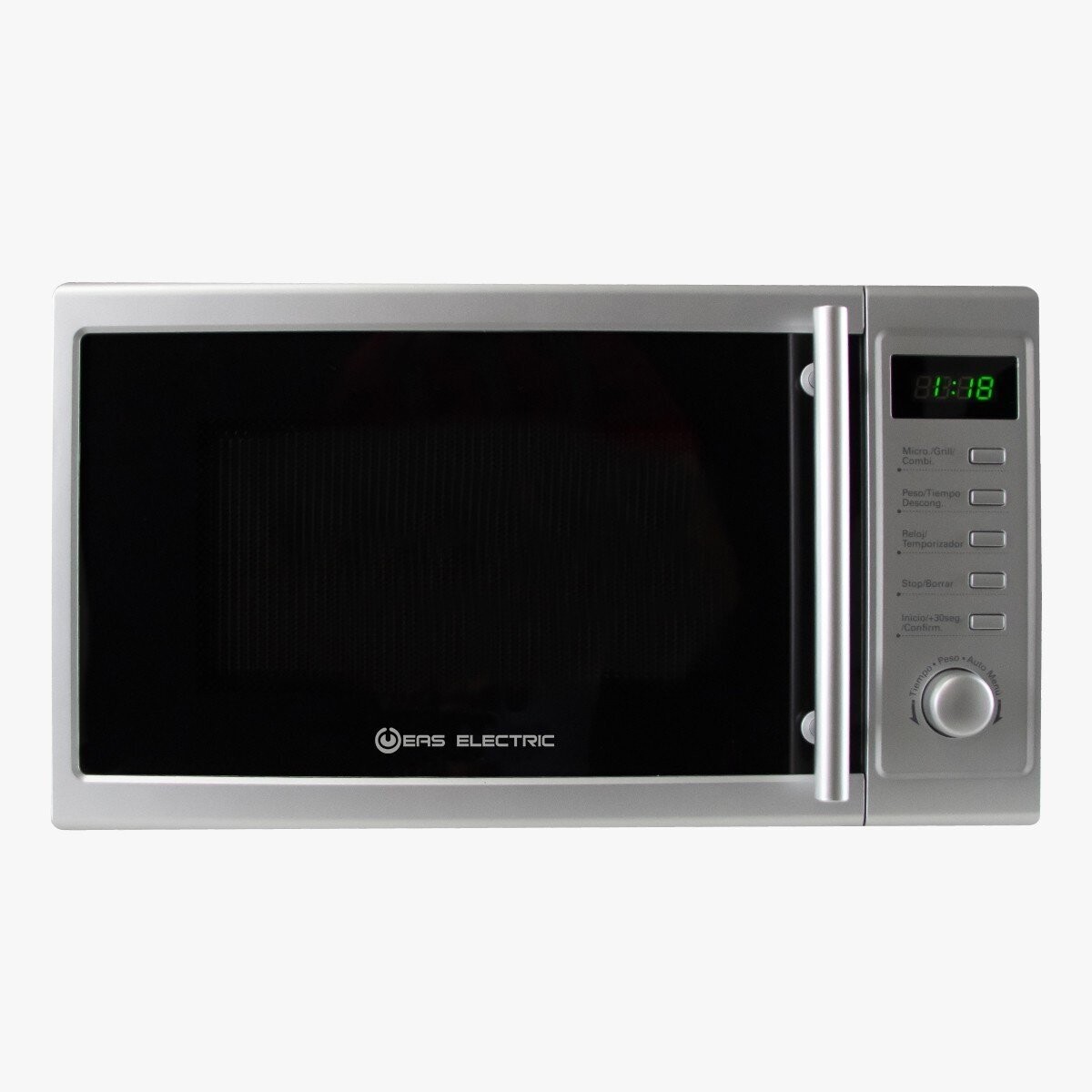 Microondas con Grill 20 litros color Inox