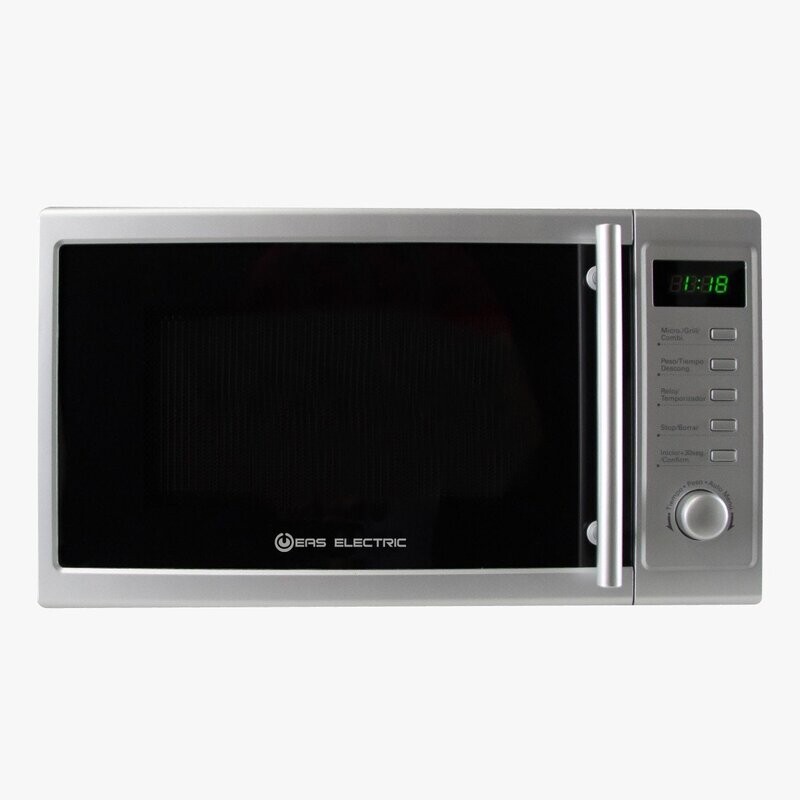 Microondas con Grill 20 litros color Inox