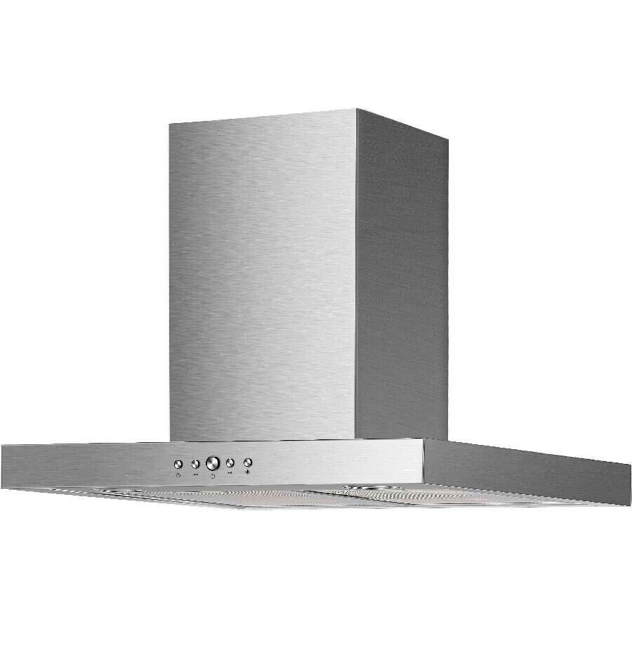 Campana chimenea mepamsa SILUETA XLA 90 INOX ancho 90 cm inox