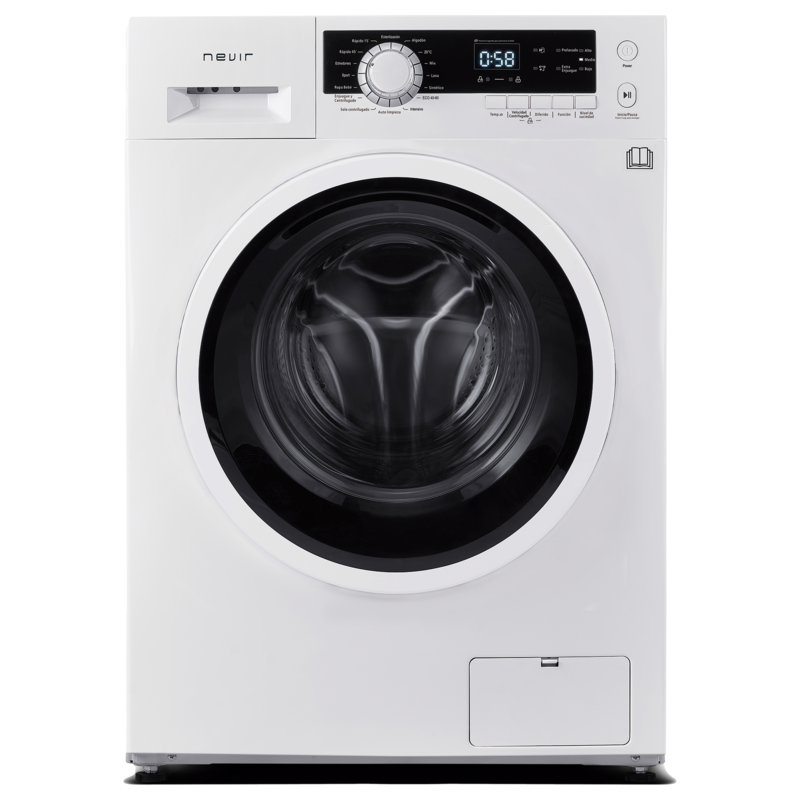 LAVADORA NEVIR INVERTER- 9K 1400B