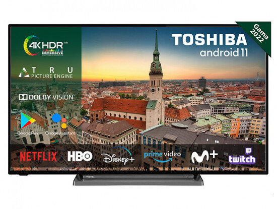 TV TOSHIBA 55" UHD STV ANDROIDTV ONKYO