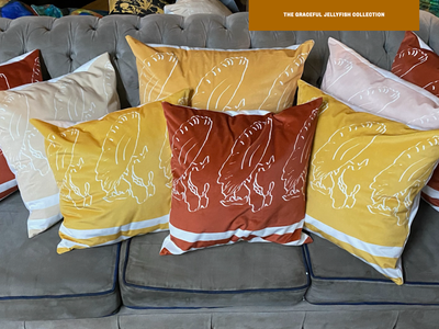 Multiple Underwater Ballet Cushions