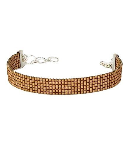 PULSERA CHAMPAGNE MATTE MIYUKI 6