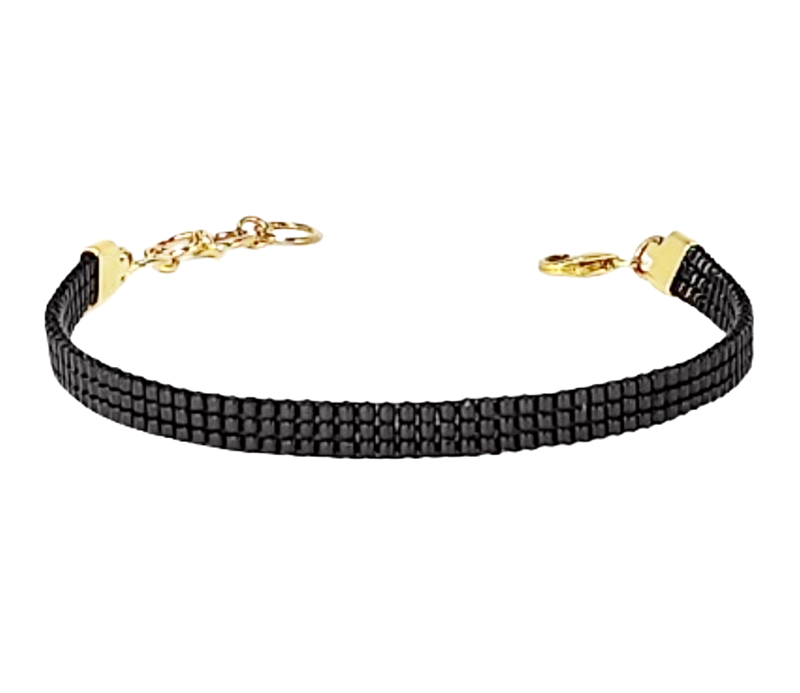 PULSERA NEGRO MIYUKI 3