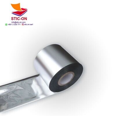 Metallic Ribbon 65x300m Silver
