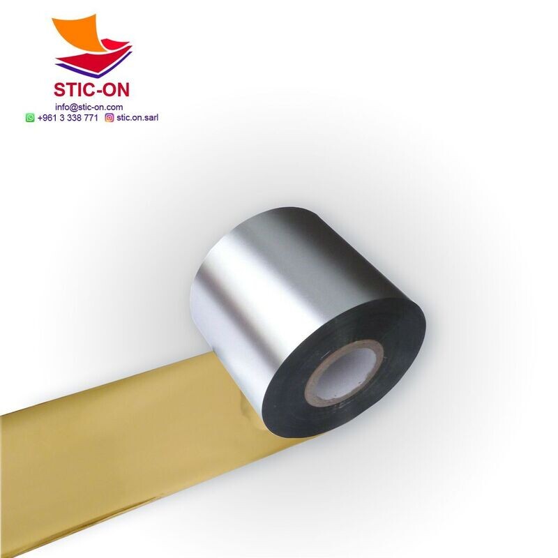 Metallic Ribbon 65x300m Gold