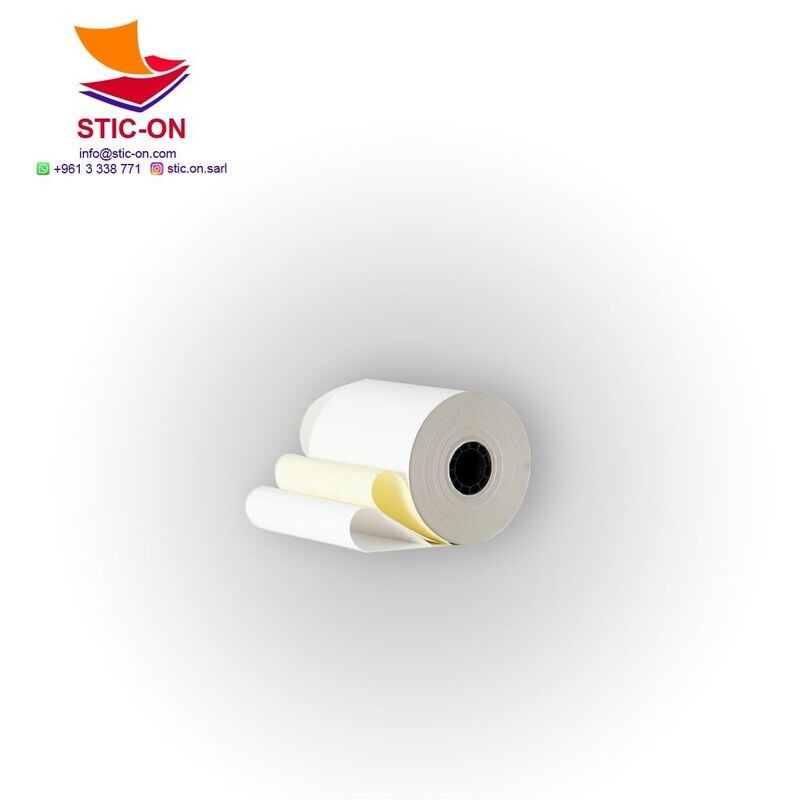 POS, NCR 2 ply 75mm B75