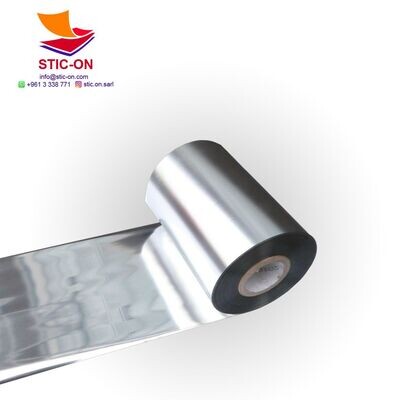 Metallic Ribbon 108x300m Silver