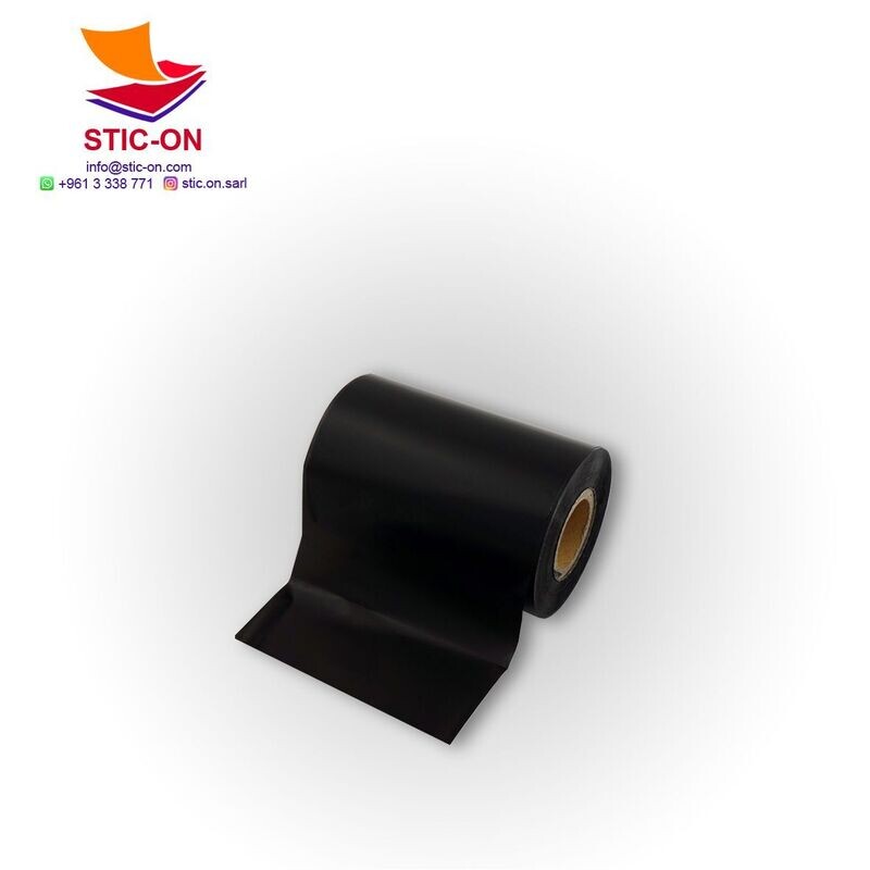 Wax Ribbon 60x300 Black