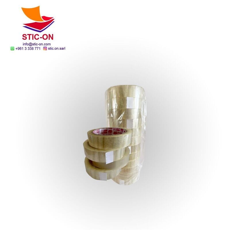 Packaging Tape, BOPP 25mmx66m 45mic B72