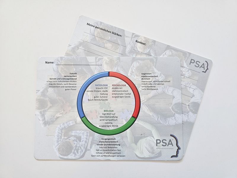 PSA - Persönlichkeitsstrukturanalyse | Stärken Karten-Set