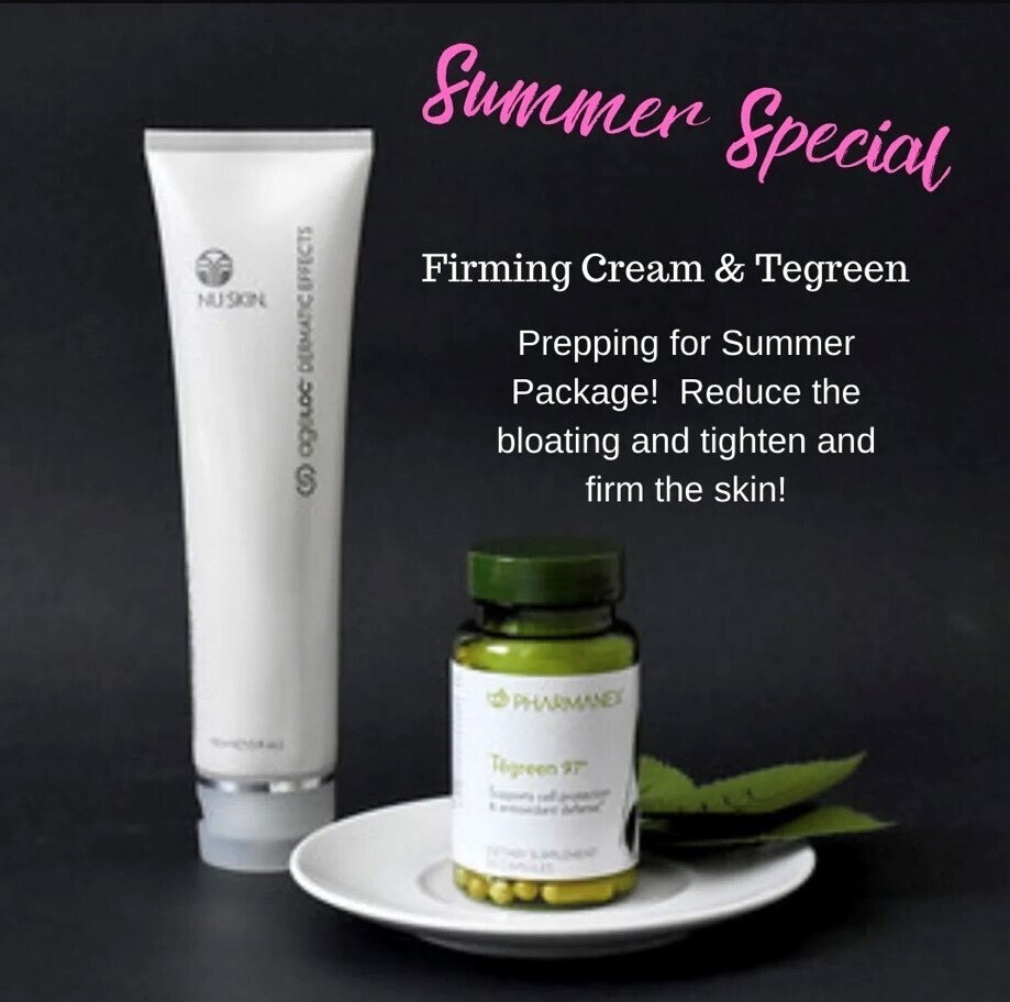 Bundle #4 - Summer Preppin Special - TeGreen &amp; Dermatic Firming Cream Combo