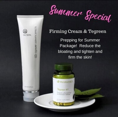 Bundle #4 - Summer Preppin Special - TeGreen &amp; Dermatic Firming Cream Combo