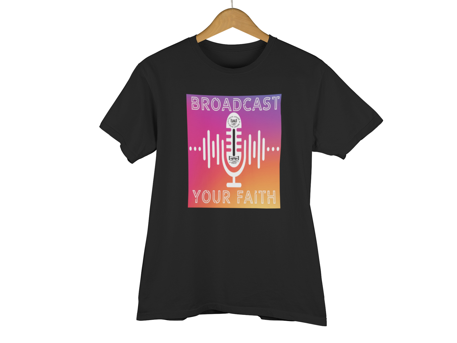 Broadcast Your Faith Unisex T Shirt Gradation