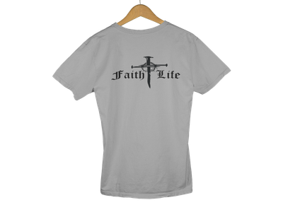 Faith Life Crown On Cross  Unisex T-Shirt