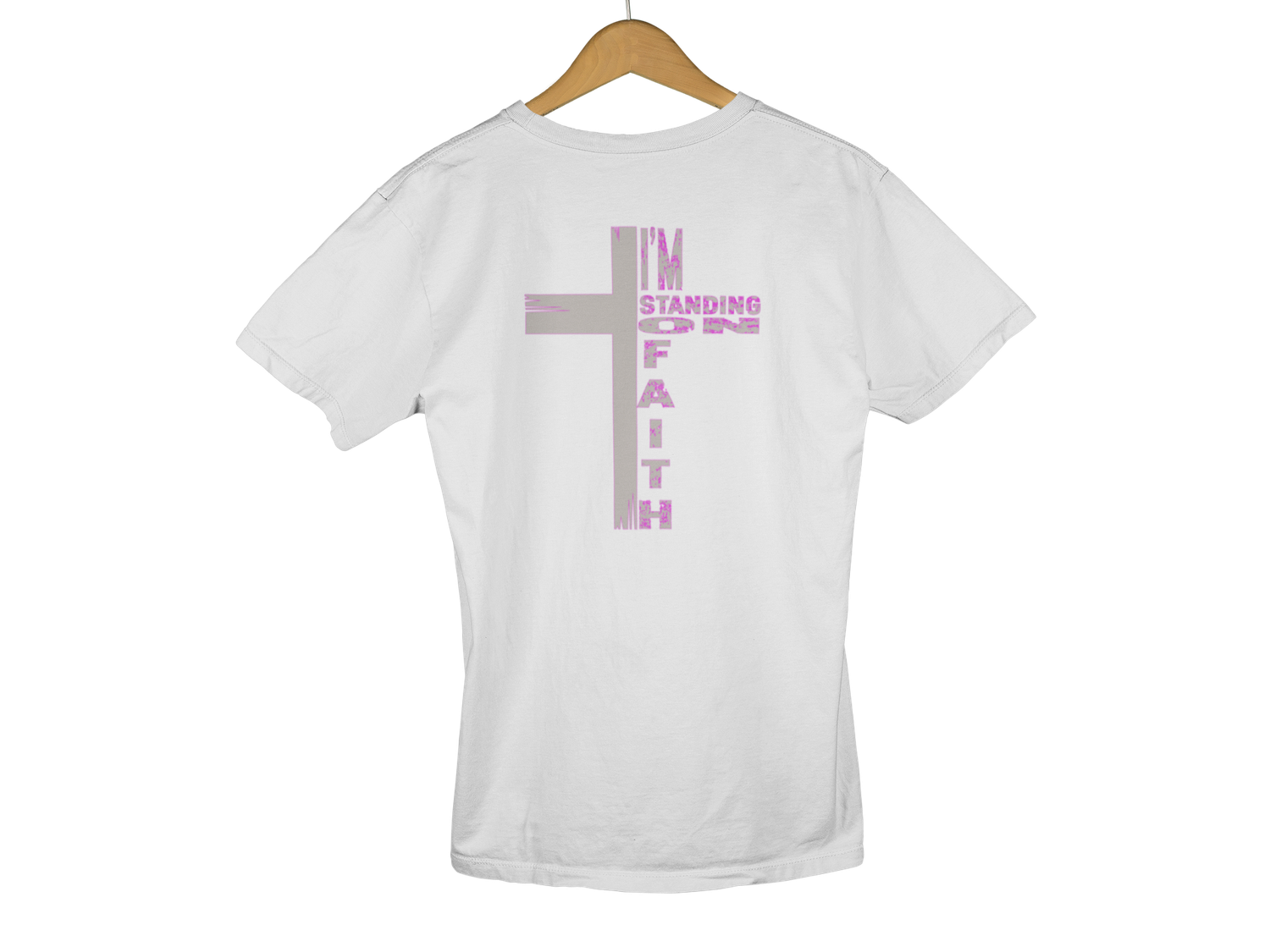 Standing On Faith Cross Unisex T-Shirt