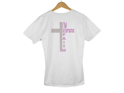 Standing On Faith Cross Unisex T-Shirt
